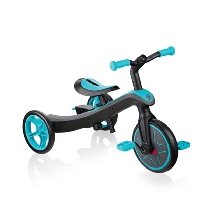 Attēls no Trīsritenis, ritošā daļa Globber Explorer Trike Teal 630-105 HS-TNK-000013813