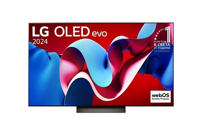 Attēls no TV Set|LG|55"|OLED/4K/Smart|3840x2160|Wireless LAN|Bluetooth|webOS|Black|OLED55C41LA