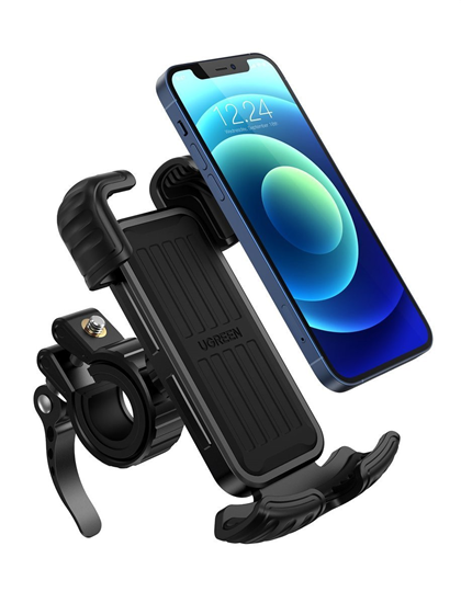 Picture of Ugreen Universal Bike Phone Holder for Bike Motorcycle Handlebar (LP494 Black) Black