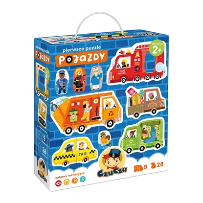 Picture of Układanka Pierwsze puzzle - Pojazdy 