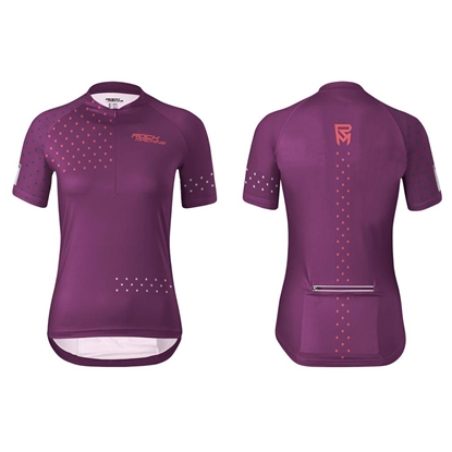 Attēls no Velo krekls Rock Machine Trail Jersey SS WMN, purpura, S