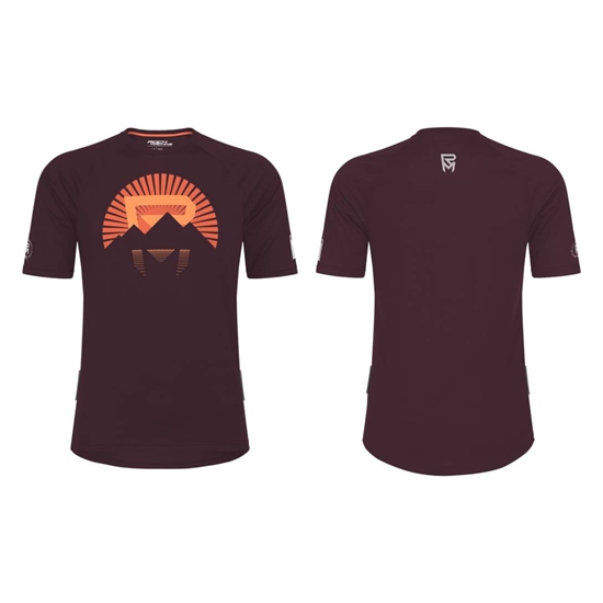 Picture of Velo krekls Rock Machine Trail Jersey SS, sarkana, L