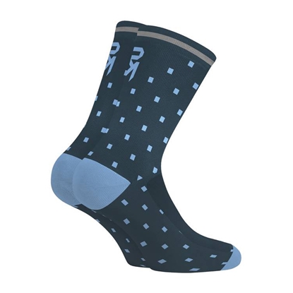 Attēls no Velo zeķes Rock Machine Long, zila, S (35-38)