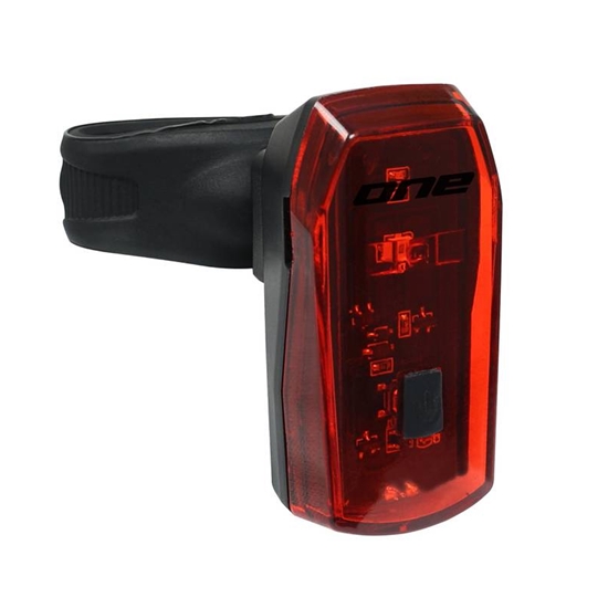 Picture of Velosipēda aizmugurējais lukturis Rock Machine R.Light 10 Black/Grey