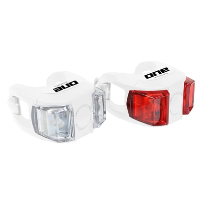 Picture of Velosipēdu lukturu komplekts Rock Machine S.Light 05 White