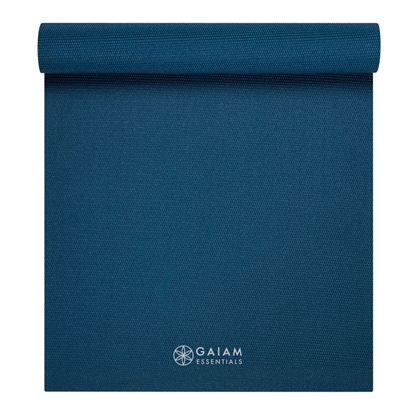 Attēls no Vingrošanas paklājiņš Gaiam Essentials 6 mm with heart Navy 63314