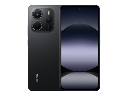 Изображение Xiaomi Redmi | Note 14 | Midnight Black | 6.67 " | AMOLED | 2400 x 1080 pixels | Mediatek | Internal RAM 8 GB | 256 GB | Dual SIM | 4G | Main camera resolution 108+2+2 MP | Secondary camera resolution 20 MP | 5500 mAh