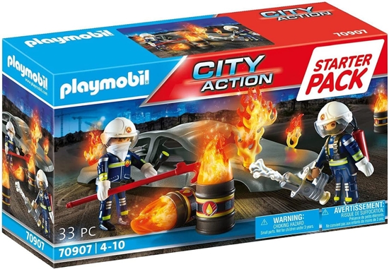 Изображение Zestaw City Action 70907 Starter Pack Ćwiczenia Straży Pożarnej