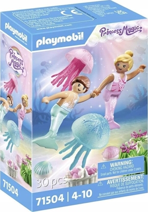 Attēls no Zestaw figurek Princess Magic 71504 Małe syrenki z meduzą