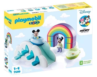 Attēls no Zestaw z figurkami 1.2.3 Disney 71319 Domek w chmurach Miki i Minnie