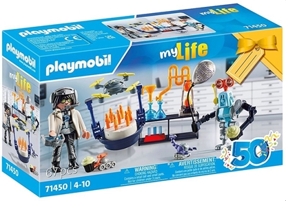 Attēls no Zestaw z figurkami My Life 71450 Naukowiec z robotami