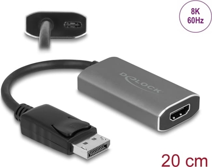Attēls no Adapteris DisplayPort1.4 > HDMI, 8K ar HDR funkciju, Delock