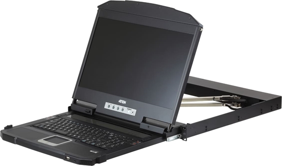 Picture of Aten CL3800NW KVM-Konsole USB HDMI DVI VGA Dual Rail, CH-Layout