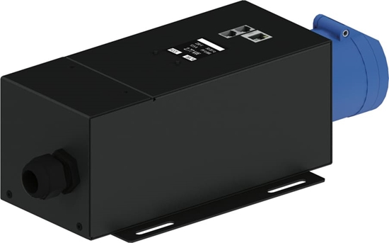 Picture of Bachmann BlueNet CEE 16A 1 phase, Terminal block, CEE socket outlet blue