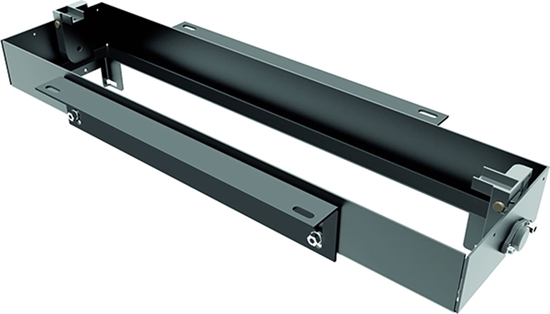 Picture of Bachmann TOP FRAME UT 8gang without flap Housing black