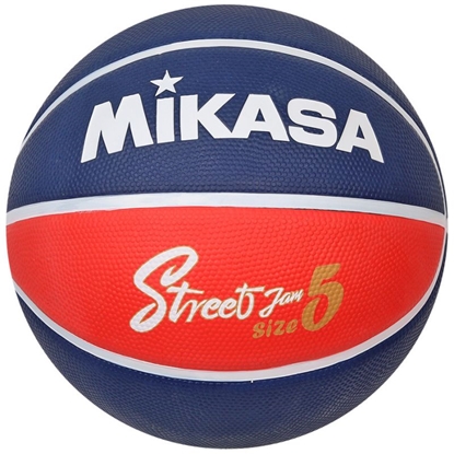 Picture of Basketbola bumba 5 Mikasa Street Jam BB502B-NBRW