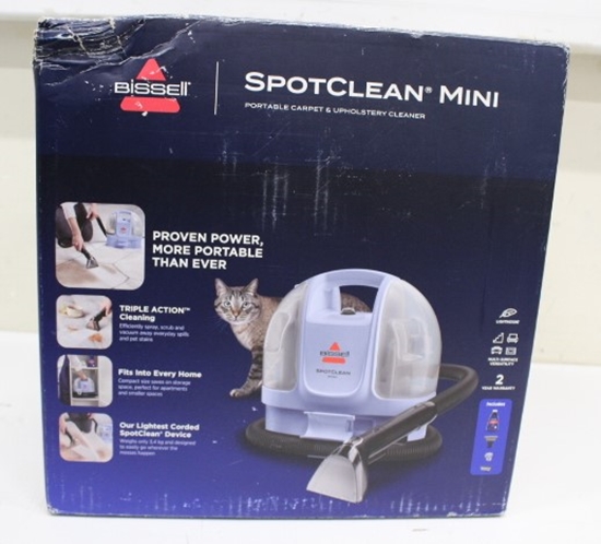 Picture of Bissell SALE OUT. SpotClean Mini Select Carpet and Upholstery Washer | SpotClean Mini Select Carpet and Upholstery Washer | 4103N | Corded operating | Washing function | 280-330 W | Lake Blue | Warranty 24 month(s) | DAMAGED PACKAGING