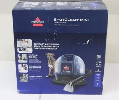 Attēls no SALE OUT. Bissell | Carpet and Upholstery Cleaner | SpotClean Mini | Cordless operating | Washing function | 24 month(s) | 18 V | Operating time (max) 20 min | USED AS  DEMO