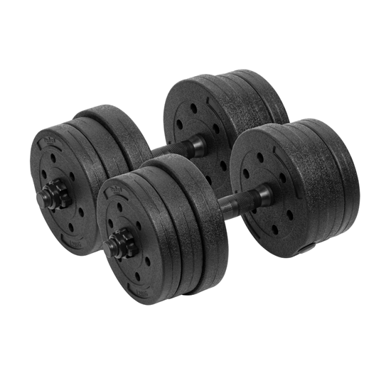 Picture of Bitumena regulējamas hanteles 2x10kg REBEL ACTIVE