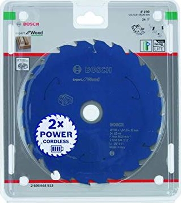 Изображение Bosch Circular saw blade EfW 190x30x1.5 / 1x24T - 2608644513