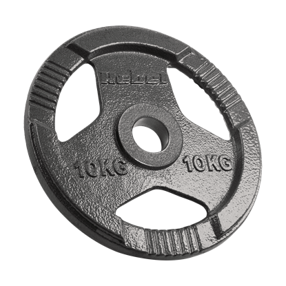 Picture of Čuguna olimpisko svaru komplekts 2x10kg, 51mm caurums, plāksne ar rokturiem, REBEL ACTIVE