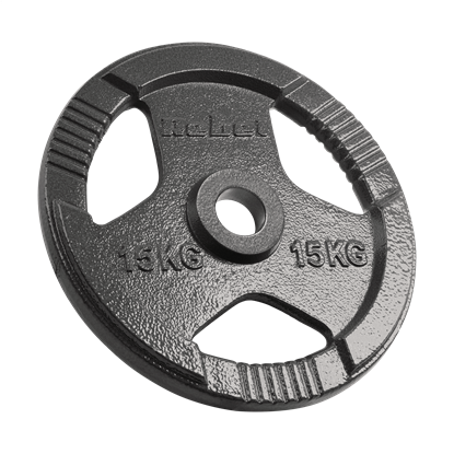 Attēls no Čuguna olimpisko svaru komplekts 2x15kg, 51mm caurums, plāksne ar rokturiem, REBEL ACTIVE