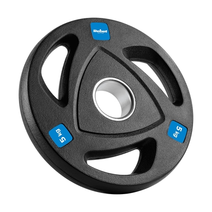 Attēls no Čuguna olimpisko svaru komplekts ar gumijas pārklājumu 4x5kg, diametrs 51mm , REBEL ACTIVE