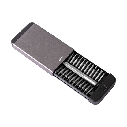 Изображение Deli Tools EDL3525 skrūvgriežu komplekts 25 gab.