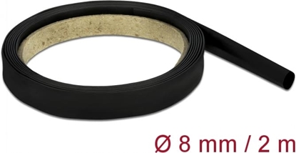 Attēls no Delock Heat Shrink Tube 2 m x 8 mm black