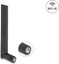 Изображение Delock WiFi 6E Antenna RP-SMA plug 3 dBi omnidirectional with tilt joint black