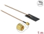 Picture of Delock WLAN 802.11 ac/ax/a/h/b/g/n Antenna SMA plug 0.5 - 1.2 dBi RG-178 1 m PCB internal self adhesive