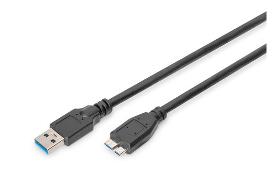 Picture of Digitus USB 3.0 connection cable, A/M - micro B/M