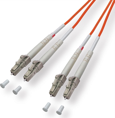 Picture of Divers Quality LWL-Kabel 50/125µm OM2, LC/LC, orange, 3 m