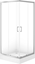 Attēls no Dušas stūris ar paliktni Brasco SQR 90x90x190cm