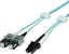 Attēls no Easylan saCon Patch cables LED-Duplex 50/125µm OM3, LC/SC, turquoise, 5 m