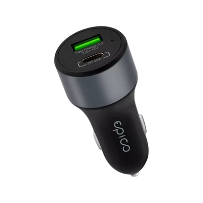Picture of Epico 63W automašīnas lādētājs - kosmosa pelēks