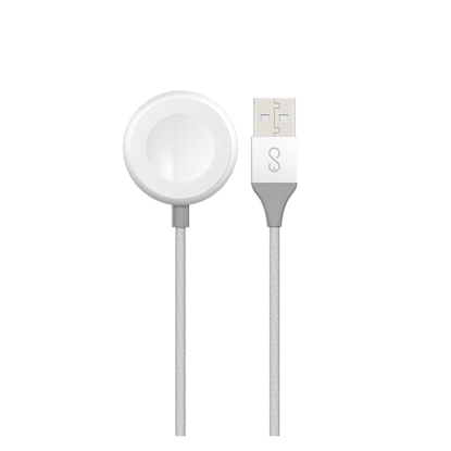 Picture of Epico Apple Watch uzlādes kabelis USB-A 1.2m - sudrabs