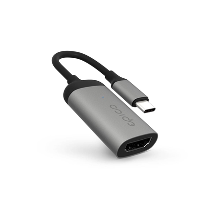 Picture of Epico USB-C uz HDMI adapteris - kosmiski pelēks