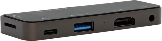 Picture of Exsys EX-1222HM 5-in-1 USB-C Mini Dockingstation