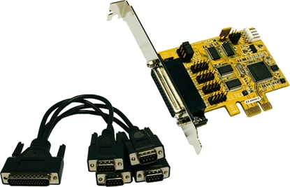 Изображение Exsys EX-44044-2 PCI Express x1 Karte 4x seriell RS-232