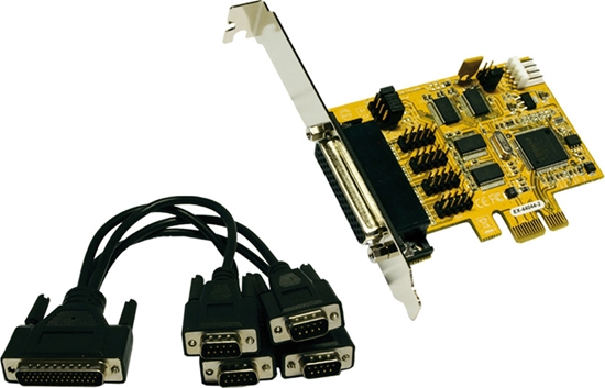 Изображение Exsys EX-44044-2 PCI Express x1 Karte 4x seriell RS-232