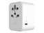 Изображение Fixed | Voyager World Adapter | FIXCT30-1C2A-WH | USB-A/USB-C | Travel Adapter