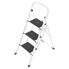 Picture of Folding stepladder K40 BasicLine / steel / 3 steps safety handle 4007126017208