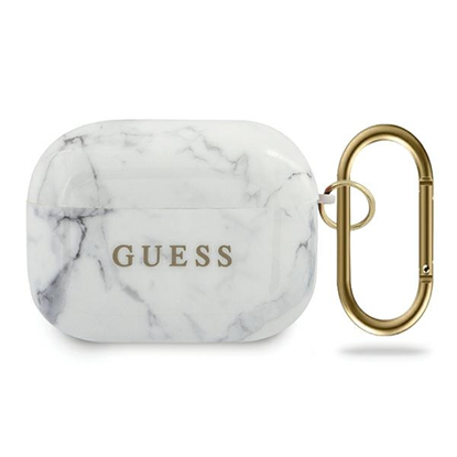 Attēls no Guess GUACAPTPUMAWH AirPods Pro cover biały|white 