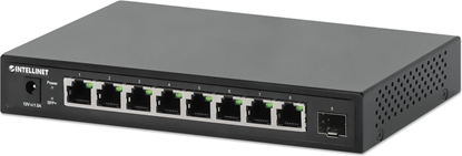 Изображение Intellinet 562096 tīkla pārslēgs Nepārvaldīts 2.5G Ethernet (100/1000/2500) Melns