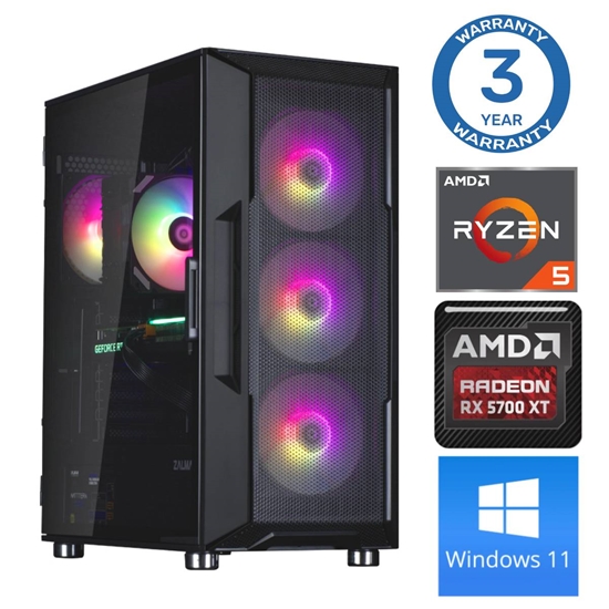 Изображение INTOP Ryzen 5 5500 64GB 1TB SSD M.2 NVME+2TB RX5700 XT 8GB WIN11