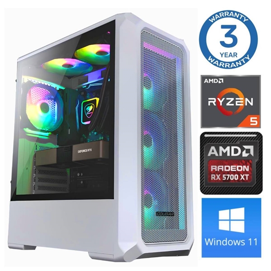 Изображение INTOP Ryzen 5 5600X 32GB 500SSD M.2 NVME+2TB RX5700 XT 8GB WIN11