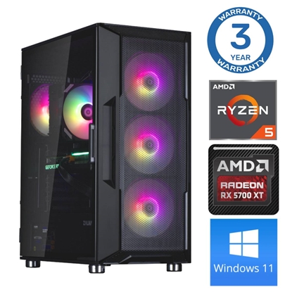Изображение INTOP Ryzen 5 5600X 64GB 1TB SSD M.2 NVME+2TB RX6600 8GB WIN11