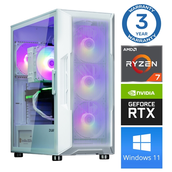 Изображение INTOP Ryzen 7 5700X 16GB 250SSD M.2 NVME+2TB RTX3050 6GB WIN11Pro