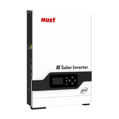 Picture of Inverter MUST PV18-3024PRO, 3kW, 1-phase, 24V, 80A MPPT, 450V